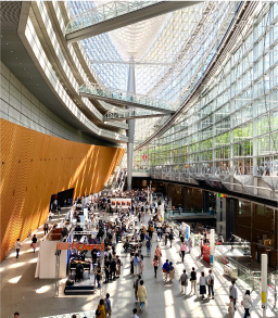 Intelligent video solution for exhibition halls