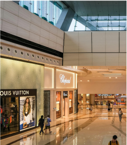 Intelligent video analysis for shopping mall management